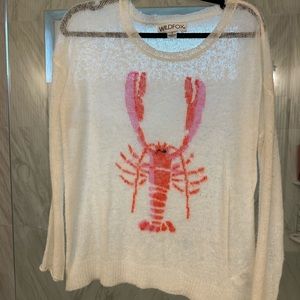Wildfox Lobster Summer Sweater